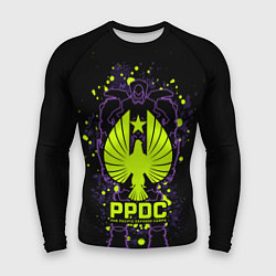 Рашгард мужской Тихоокеанский рубеж, цвет: 3D-принт