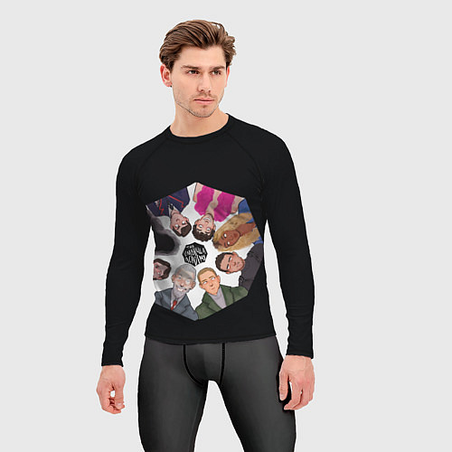 Мужской рашгард Академия Зонта / 3D-принт – фото 3