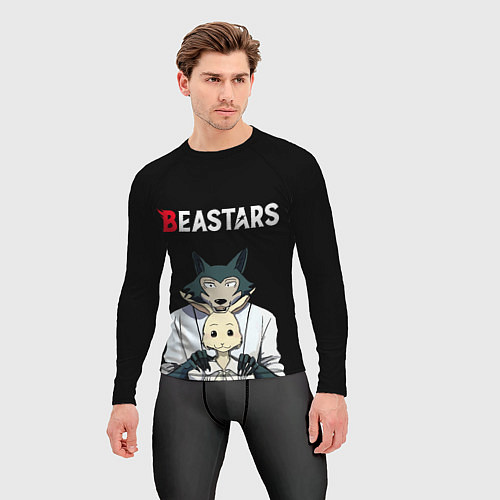 Мужской рашгард Beastars Выдающиеся звери / 3D-принт – фото 3