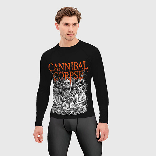 Мужской рашгард Cannibal Corpse / 3D-принт – фото 3