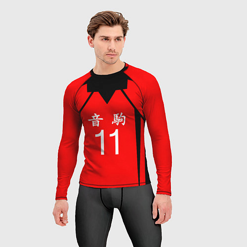 Мужской рашгард НЕКОМА 11 КЕНМА КОЗУМЕ / 3D-принт – фото 3