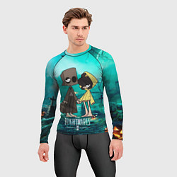 Рашгард мужской Little Nightmares 2, цвет: 3D-принт — фото 2