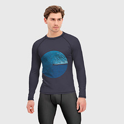 Рашгард мужской Ocean Mosaik, цвет: 3D-принт — фото 2