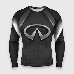 Рашгард мужской ИНФИНИТИ ТЕХНОЛОГИЧНЫЙ ПАТТЕРН, цвет: 3D-принт
