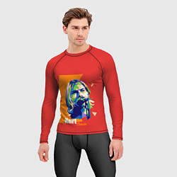 Рашгард мужской Kurt Cobain, цвет: 3D-принт — фото 2