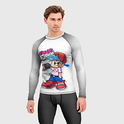 Рашгард мужской FNF Парень, цвет: 3D-принт — фото 2