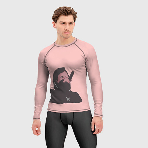 Мужской рашгард Alan Walker Алан Уокер Z / 3D-принт – фото 3