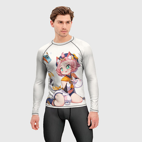 Мужской рашгард Diona Katzlein Cocktail / 3D-принт – фото 3