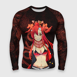 Рашгард мужской Йоко Литтнер Гуррен Лаганн, цвет: 3D-принт