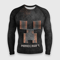 Мужской рашгард MINECRAFT TEXTURE IRON