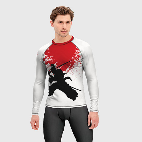 Мужской рашгард УДАР НИНДЗЯ / 3D-принт – фото 3