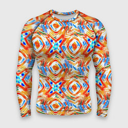 Рашгард мужской Летний абстрактный узор, цвет: 3D-принт
