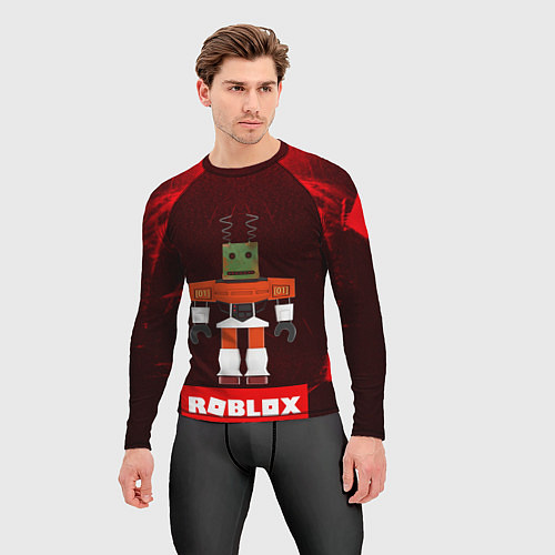 Мужской рашгард ROBLOX РОБЛОКС Z / 3D-принт – фото 3