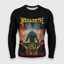 Рашгард мужской Megadeth, цвет: 3D-принт