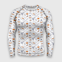 Рашгард мужской Patern Halloween 6, цвет: 3D-принт