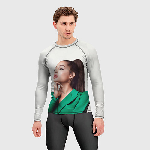 Мужской рашгард Ариана в зелёном / 3D-принт – фото 3
