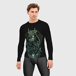 Рашгард мужской Lamb of God, Sacrament, цвет: 3D-принт — фото 2