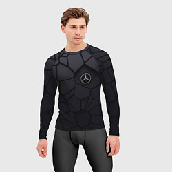 Рашгард мужской Мерседес 3D плиты, цвет: 3D-принт — фото 2