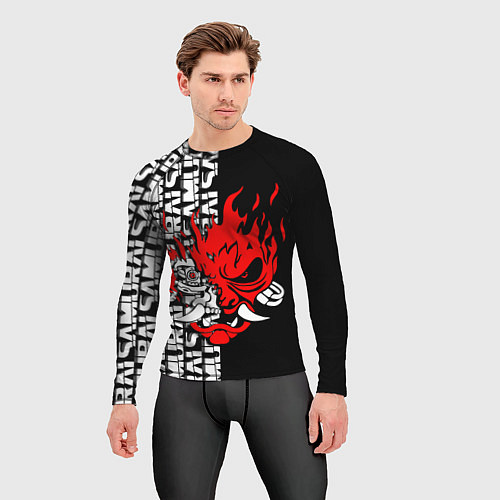 Мужской рашгард CYBERPUNK 2077: SAMURAI / 3D-принт – фото 3