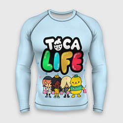 Рашгард мужской Toca Life: Logo, цвет: 3D-принт
