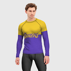 Рашгард мужской KobeBryant Los Angeles Lakers,, цвет: 3D-принт — фото 2