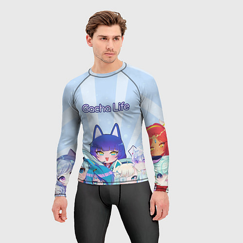 Мужской рашгард Gacha Club Character / 3D-принт – фото 3