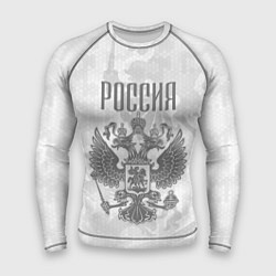Рашгард мужской Герб России, цвет: 3D-принт