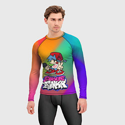 Рашгард мужской BOYFRIEND FRIDAY NIGHT FUNKIN, цвет: 3D-принт — фото 2