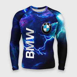 Рашгард мужской BMW Синяя молния, цвет: 3D-принт