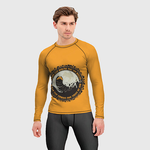 Мужской рашгард Worm 2021 / 3D-принт – фото 3