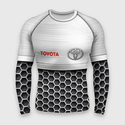 Рашгард мужской Toyota Стальная решетка, цвет: 3D-принт