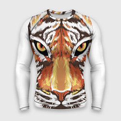 Рашгард мужской Морда тигра от John Art, цвет: 3D-принт