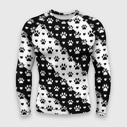 Мужской рашгард Следы от Лап