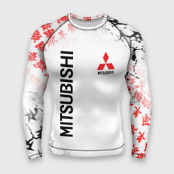 Рашгард мужской MITSUBISHI JAPAN STYLE SAMURAI AUTO, цвет: 3D-принт