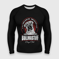 Рашгард мужской Бульмастиф Bullmastiff, цвет: 3D-принт