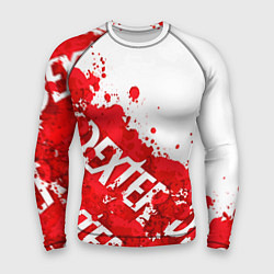 Рашгард мужской Декстер, пятна крови, цвет: 3D-принт