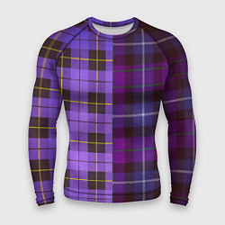 Мужской рашгард Purple Checkered