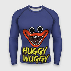 Рашгард мужской Huggy Wuggy: Smile, цвет: 3D-принт