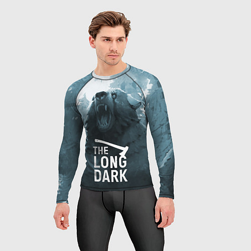Мужской рашгард The Long Dark медведь / 3D-принт – фото 3