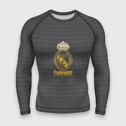 Рашгард мужской Real Madrid graphite theme, цвет: 3D-принт