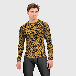 Рашгард мужской Леопард Leopard, цвет: 3D-принт — фото 2