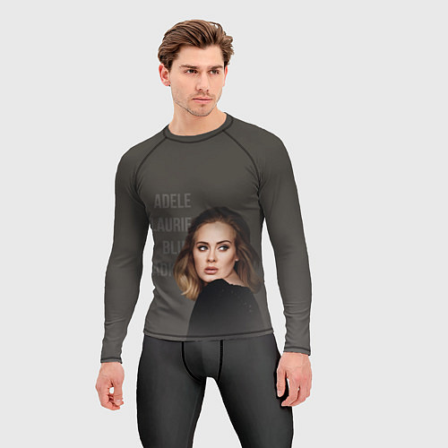 Мужской рашгард Взгляд Адель / 3D-принт – фото 3