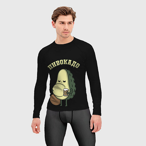 Мужской рашгард ПИВОКАДО / 3D-принт – фото 3