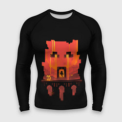 Рашгард мужской Minecrafts hell, цвет: 3D-принт