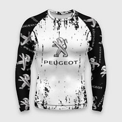 Мужской рашгард Peugeot паттерн львов