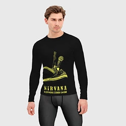 Рашгард мужской Nirvana Нирвана, цвет: 3D-принт — фото 2