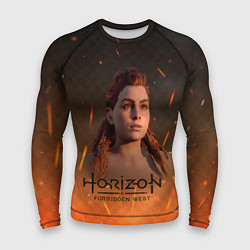 Рашгард мужской Horizon Forbidden West: Fire, цвет: 3D-принт