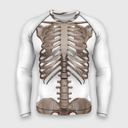 Рашгард мужской Анатомия Скелет, цвет: 3D-принт