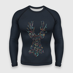 Рашгард мужской Световой олень, цвет: 3D-принт
