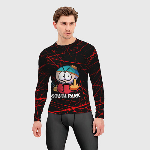 Мужской рашгард Мультфильм Южный парк Эрик South Park / 3D-принт – фото 3